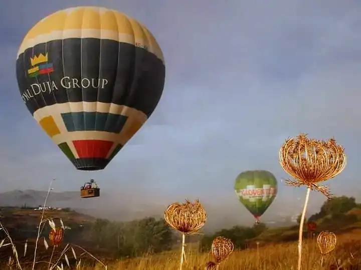 Experiencias y vuelos en globo en Andalucía