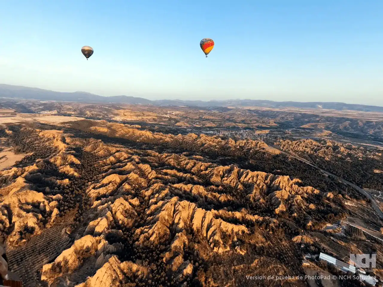 Vuelos en globo en Geoparque de Granada y Guadix