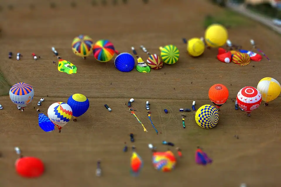 Grupo MICE vuelo en globo