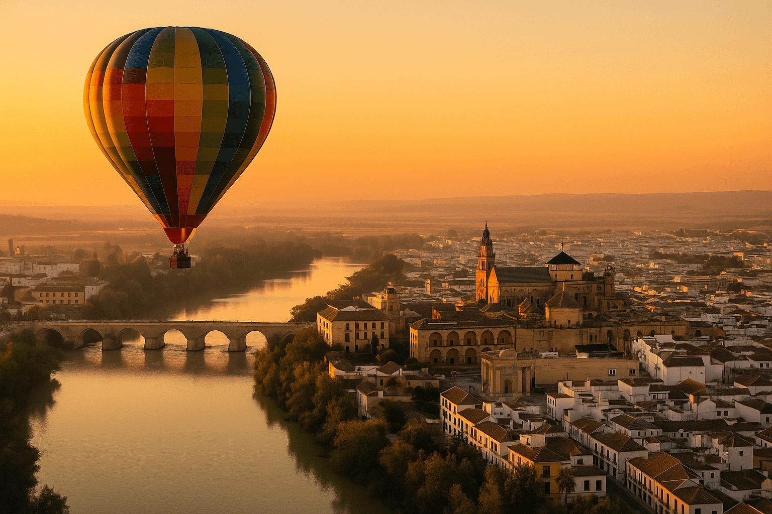 Vuelos y paseos en globo sobre Córdoba